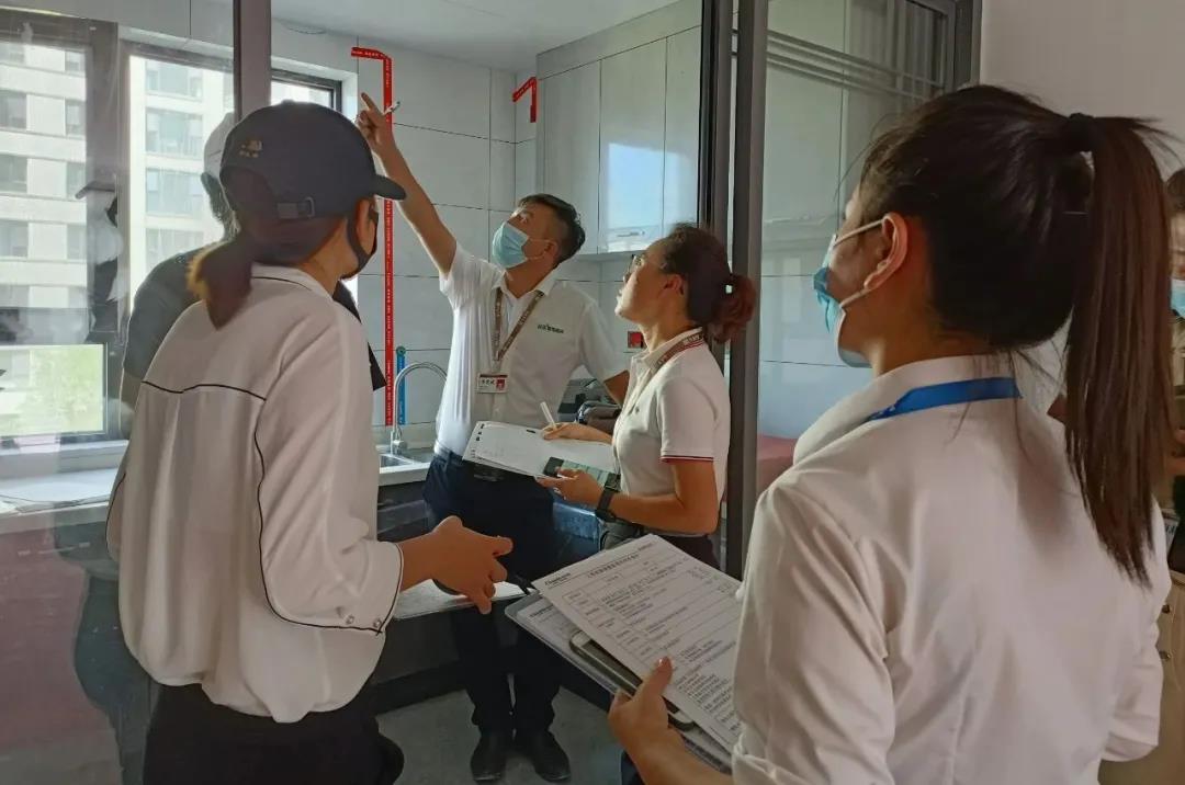 昌禾裝飾【中海悅府】工地聯(lián)檢丨鏡頭紀(jì)實，讓每個工地都禁得住考驗！