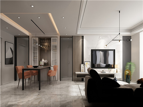 鳳凰尚筑125平米現(xiàn)代輕奢裝修效果圖 鳳凰尚筑125平米現(xiàn)代輕奢裝修效果圖