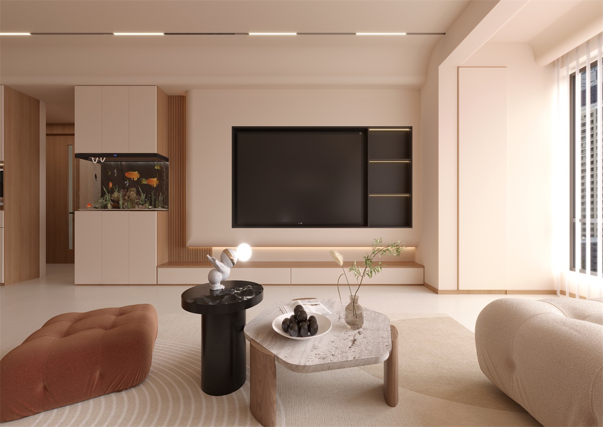 中海九樾143㎡ | 原木奶油風(fēng)的家，越看越愛！