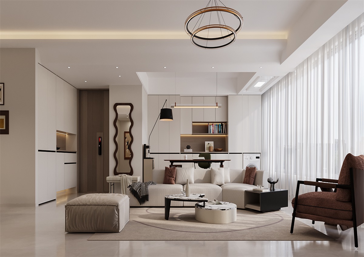 中海尚學府135㎡ | 為什么都喜歡奶油風？看完她家我知道了