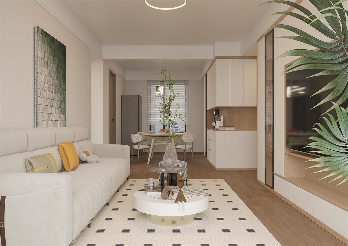 中房西悅府 | 簡約不失高級，127㎡原木奶油風滿是松弛感！