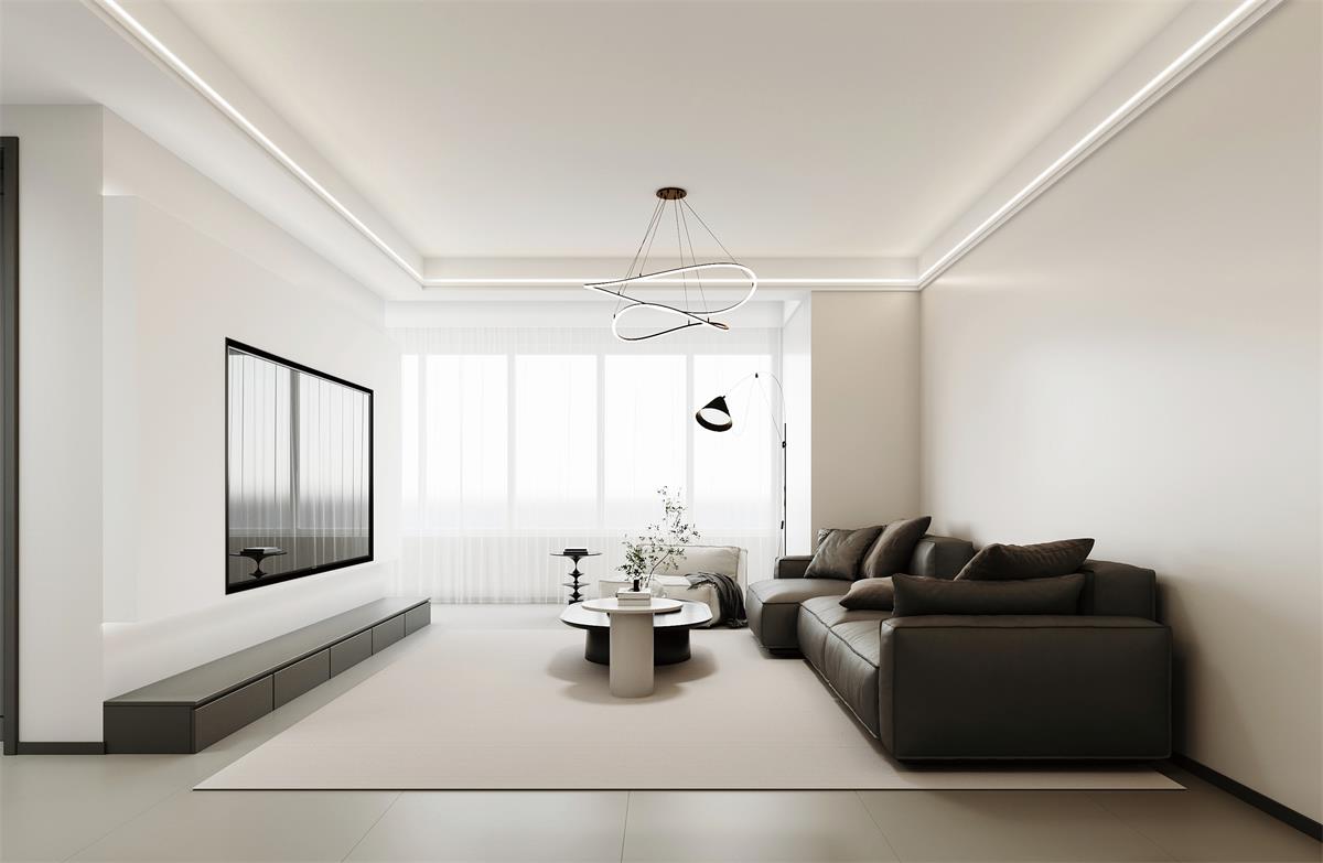 玉庭華府 | 憑啥這套130㎡簡(jiǎn)約風(fēng)能刷爆朋友圈？島臺(tái)+餐桌、床尾柜統(tǒng)統(tǒng)安排上！