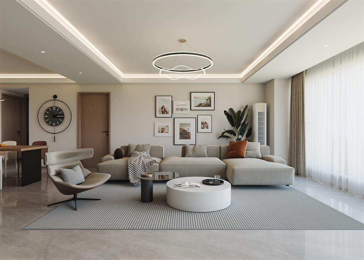 中海華樾 | 萬萬沒想到！這個130㎡簡約風的家，讓幸福感飆升！