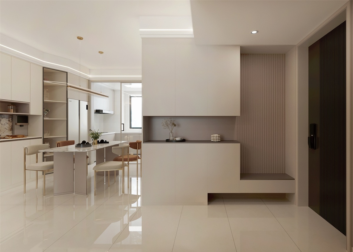 中海河山郡 | 聽勸！裝修少看點網(wǎng)紅設(shè)計，119㎡簡約風(fēng)小家溫馨又耐看！