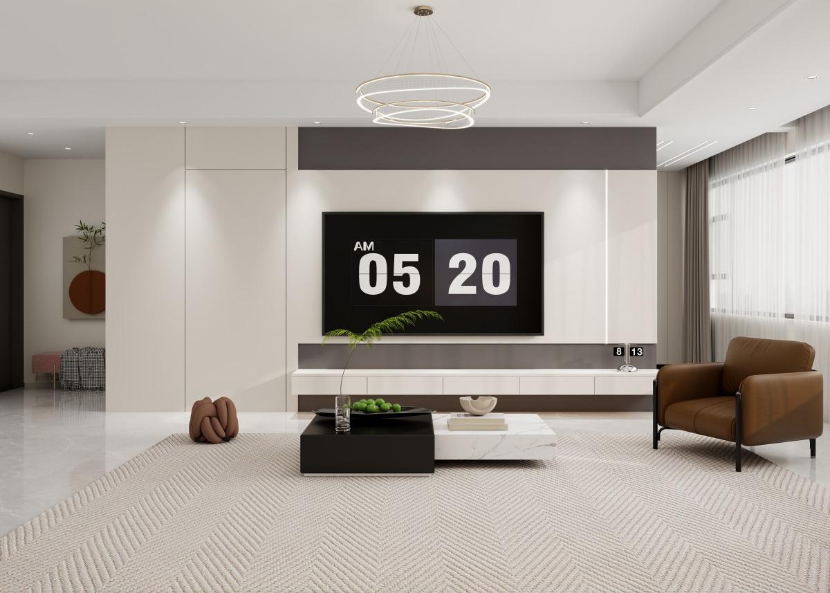 玉庭華府 | 135㎡現(xiàn)代簡約風(fēng)，給生活做減法，舒適加倍！