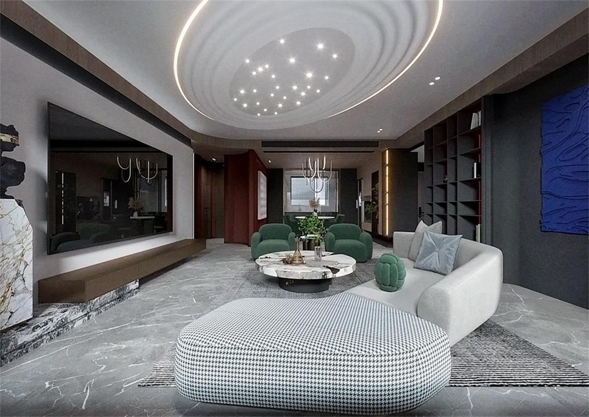 中海九樾143㎡ | 你不敢嘗試的暗黑系混搭風(fēng)，到底有多炫酷？！