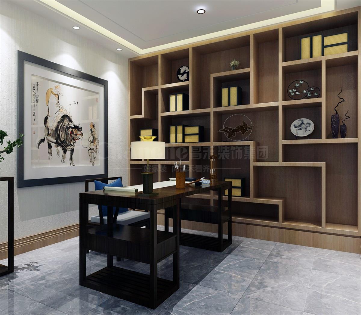 書房和接待茶室散發(fā)著淡淡的茶香，只需心境空靈，少幾分濃墨重彩，多幾分雅致清寧，并在此感悟生命的智慧。