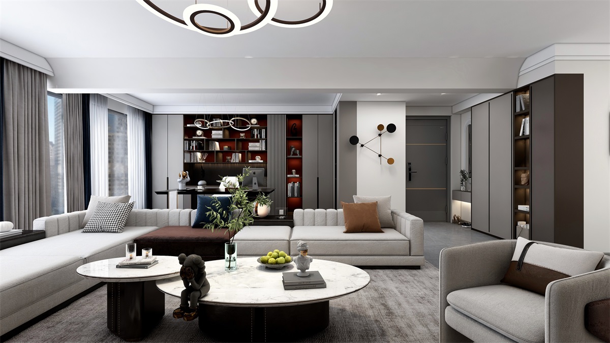 中海凱旋門(mén)-溫潤(rùn)-客餐廳-20221115-110651