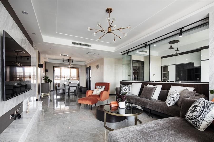 實景拍攝丨濱河壹號 160㎡現(xiàn)代輕奢裝修實景圖 實景拍攝丨濱河壹號 160㎡現(xiàn)代輕奢裝修實景圖